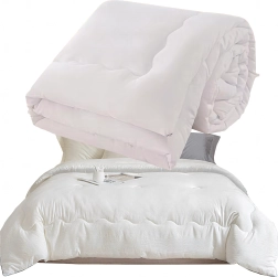 Lélegző, egész évben használható paplan 200 × 220 cm, fehér