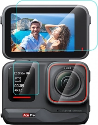 3 az 1-ben edzett üvegfólia az Insta360 Ace Pro-hoz