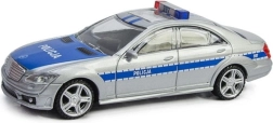 Rastar Mercedes S 63 AMG rendőrségi autómodell 1:43 - 1 db