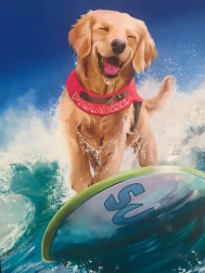 5D gyémántszámfestő készlet 30 × 30 cm – mozaik kövecskékkel