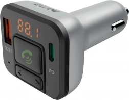 FM Transmitter Bluetooth-tal és 20W töltővel
