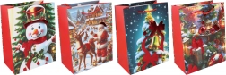 Ajándéktáska L 32 × 41,5 × 12 cm Karácsony