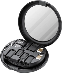 Budi 12 az 1-ben vezeték nélküli töltő 15 W szervezővel és adapterekkel