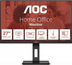 Monitor AOC 24 hüvelyk IPS HDMI DP Pivot hangszórók