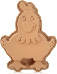 Szilikon sütőforma tyúk alakban 19,5 × 15 × 4 cm