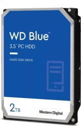WD Blue 2TB 3,5'' SATAIII 7200 RPM merevlemez