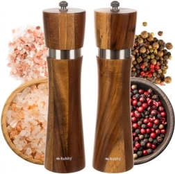 Ruhhy Fa só- és borsmalmok - 2 darabos készlet