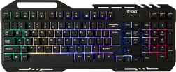 YENKEE Shadow játékbillentyűzet fém felső lemezzel és RGB háttérvilágítással