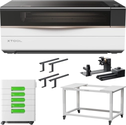XTool P3 80W lézergravírozó – mindent az egyben készlet