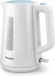 Philips elektromos vízforraló fehér-kék 1,7 l 2200W