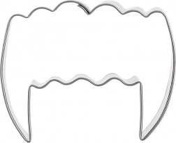 Fémből készült vámpírfog alakú kiszúró, 5,5 cm