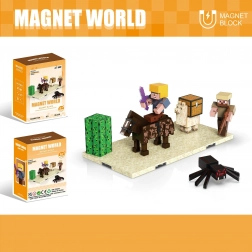 Építőjáték Magnet World Sivatagi Konvoj