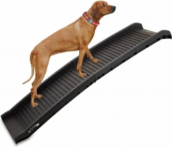 Összecsukható kutyarámpa autóhoz, könnyű, csúszásmentes, 80 kg-ig Bituxx