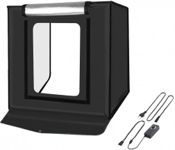 PULUZ fotósátor, 60 cm, LED 3380 lm