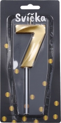 Parti gyertya szám 7 arany