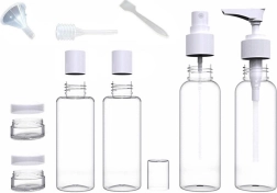 9 db-os kozmetikai tartók (átlátszó)