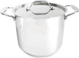 Rozsdamentes acél fazék fedővel Kitchisimo Chef 20 cm, 4,7 l