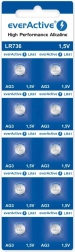 everActive LR41 (LR736/AG3) 1,5 V lúgos gombelemek – 10 db bliszter