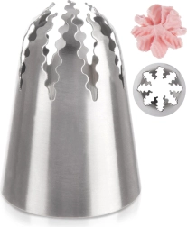 Díszítőcső – rozsdamentes acél csillag ORION