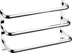 Ag988c Fali tartó 50 cm ezüst