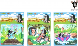 Mágnes 3D Krtek műanyag