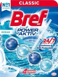 Bref Power Aktiv WC-illatkosár Ocean 50 g
