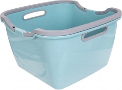 Négyszögletes mosótál 22 l összecsukható fülekkel