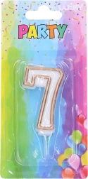 Partygyertya 7-es szám – arany