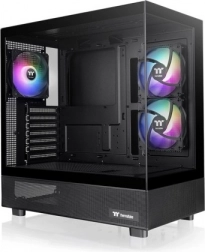 Thermaltake View 270 Plus TG ARGB számítógépház, fekete