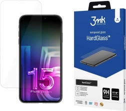 HardGlass edzett védőüveg iPhone 15 Pro Max 6,7" 9H-hoz