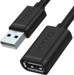 USB 2.0 A–A hosszabbítókábel (apa–anya) 0,5 m UNITEK