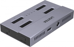 4× M.2 SSD klónozó állomás USB4-gyel