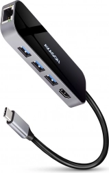 Többportos USB hub 6 az 1-ben, 5Gbps