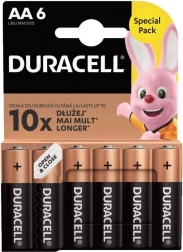 Duracell Basic AA LR6 elemcsomag 6 darab