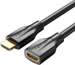 Vention AHBBG HDMI 2.1 hosszabbító kábel, 1,5 m, 8K 60Hz / 4K 120Hz Fekete