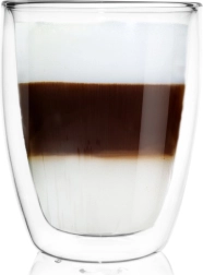 Duplafalú termo latte pohár 330 ml