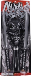 Nindzsa szett maszk és öt fegyver gyerekeknek