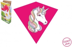 Műanyag egyszarvú repülő sárkány