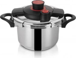 Rozsdamentes acél kukta automatikus zárással STORM 5 l