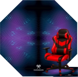 DUNMOON védő gamer alátét gurulós szék alá, nyolcszögletű, 120 × 120 cm, 4 mm