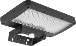 Solight LED napelemes kültéri reflektor érzékelővel, 5 W, 500 lm, 4000 K, fekete