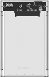 orico 2.5" külső merevlemezház, átlátszó, usb 3.0 5 gb/s