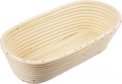Rattan kelesztőkosár kenyérhez 1,5 kg, 32 × 15 × 9 cm