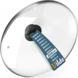 28 cm-es üveg fedő szellőző szeleppel