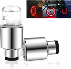 Tuningoló világító szelepsapkák LED RGB 2 db