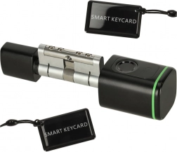 okos ajtóbetét ujjlenyomattal és Bluetooth-szal