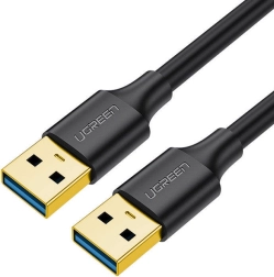 Ugreen USB-A–USB-A kábel USB 3.2 Gen 1 1 m fekete