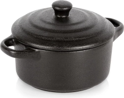 Porcelán sütőtál fedővel, 450 ml