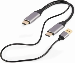 HDMI-DisplayPort 4K 60Hz adapter USB-A táplálással