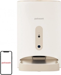 PETWANT automatikus 4,5 l-es állateledel-adagoló kamerával